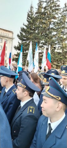 04.05.2023 - городская героико-патриотическая акция «Пламя гордости за Победу», приуроченная к празднованию 78-й годовщины Победы в Великой Отечественной войне