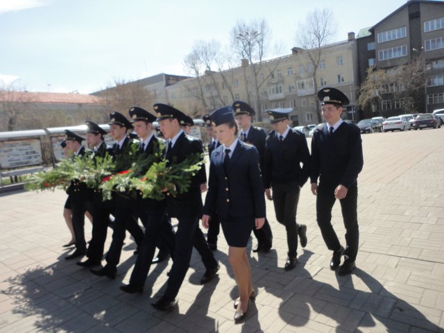 06.05.2016 - Возложение гирлянды Славы