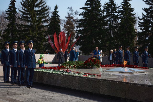 09.05.2023 - торжественный митинг у Вечного огня