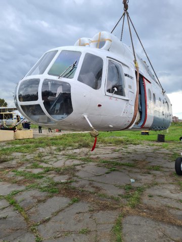 07.09.2021 - из Тюмени в Иркутск прибыл вертолет МИ-8