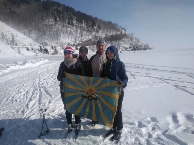 23.02.2018 - ежегодный переход по льду озера Байкал